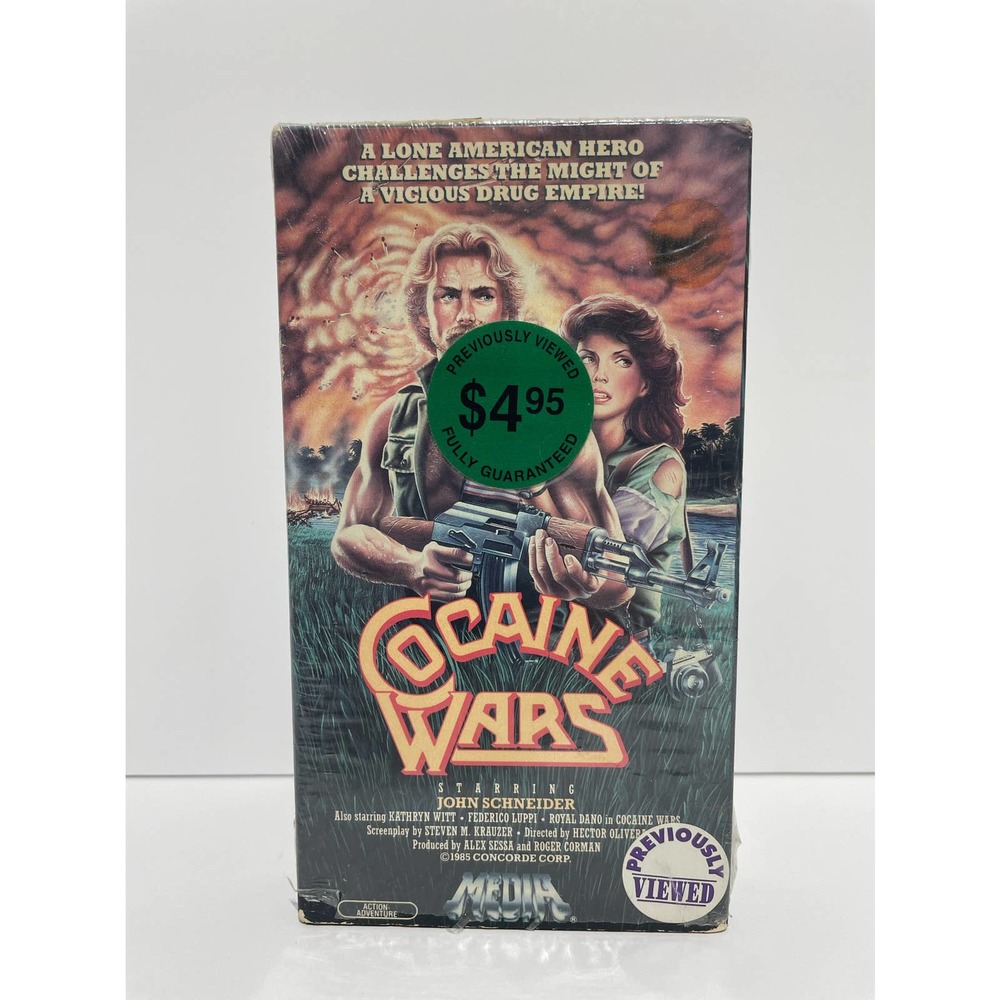 Cocaine Wars VHS John Schneider